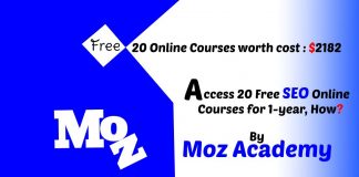 free online courses by moz