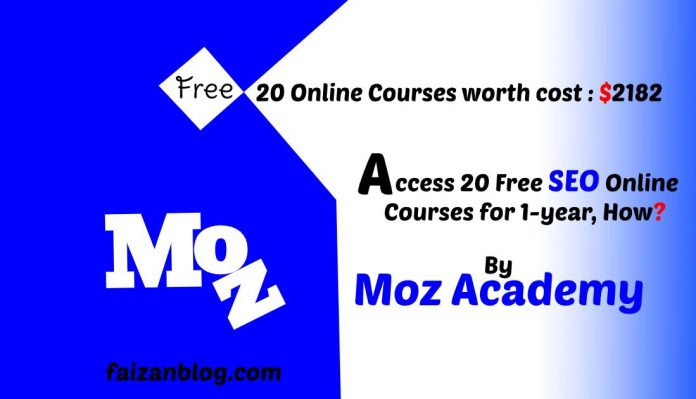 free online courses by moz