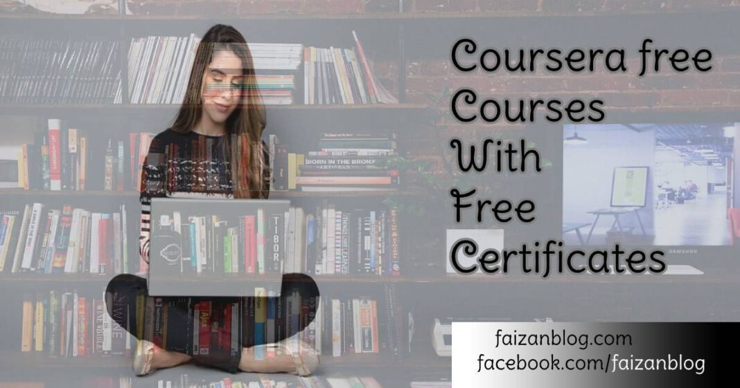 List Of Coursera Free Courses With Certificates