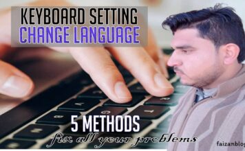 how to change keyboard language